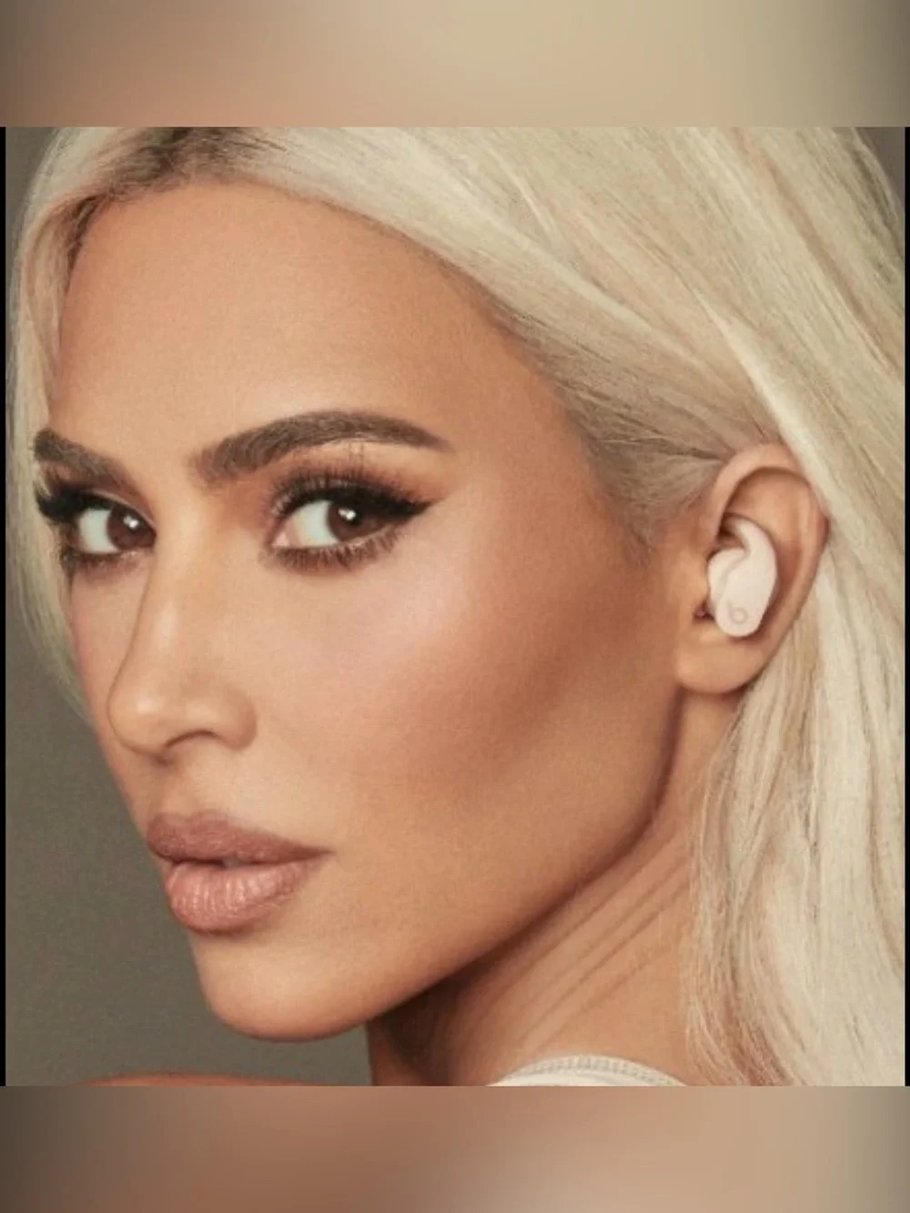 USED Beats Fit Pro x Kim Kardashian True Wireless NC Earbuds Moon MNW63LL/A